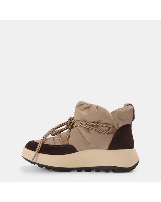 Fitflop Brown Mesh Breathable Flat Ankle Boots