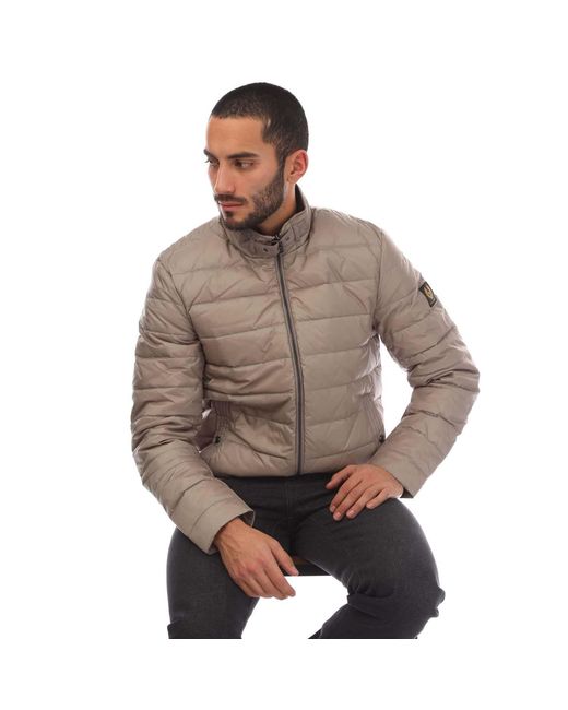 Belstaff Brown Down Filled Circuit Jacket for men