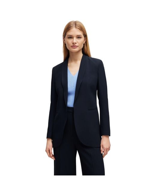 Boss Blue Jirea Tailored Formal Jacket