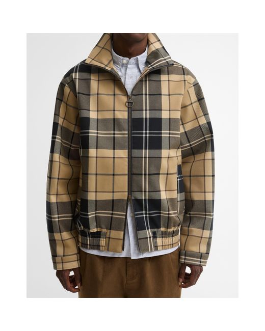 Barbour Blue B.Li Tartan Jacket Sn64 for men