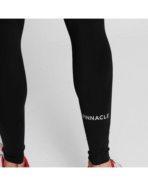 Pinnacle Black Cycling Tights for men
