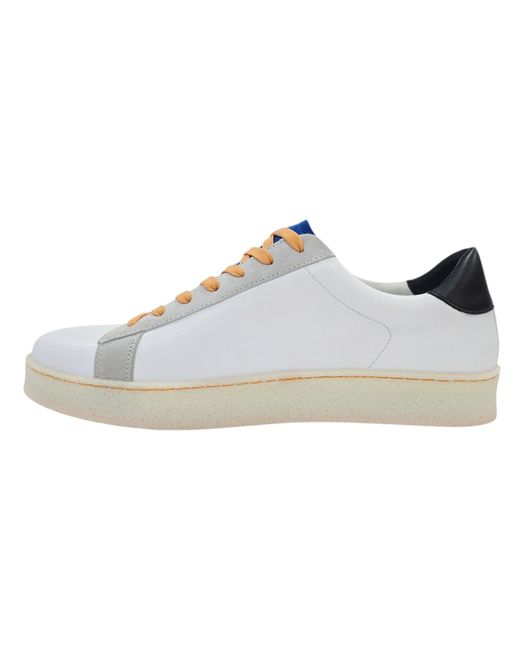 Loyalti White Castro Low-Top Trainers for men