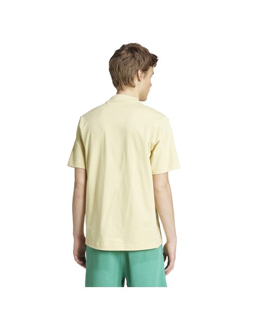 Adidas Yellow City Escape T-Shirt for men
