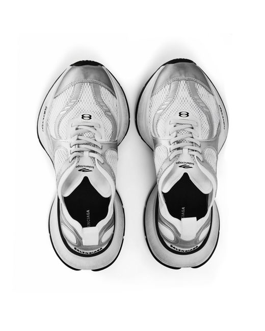 Balenciaga White Circuit Runners