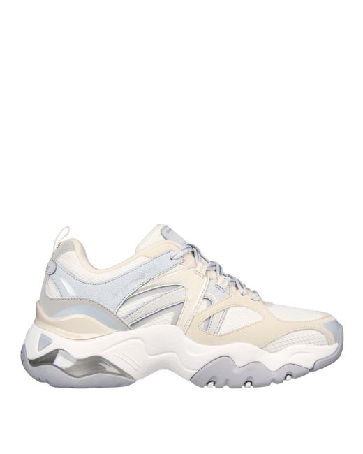 Skechers White Chunky Trainers