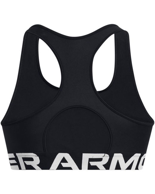 Under Armour Black Heatgear Authentics Medium Support Sports Bra