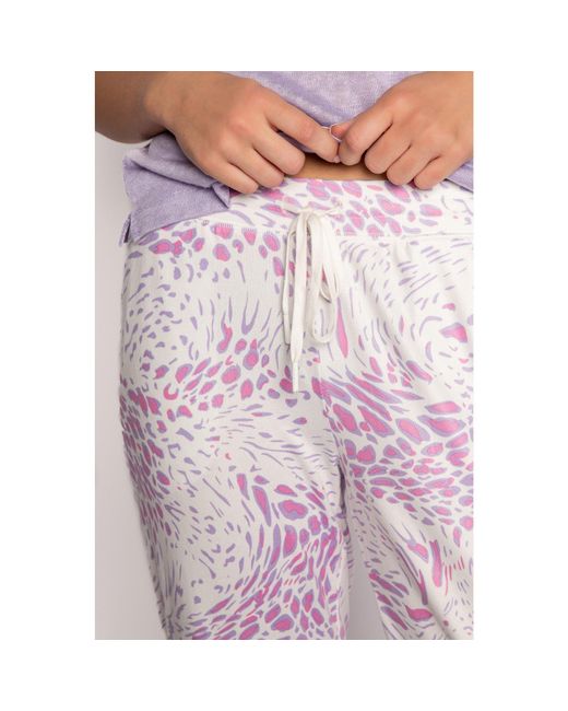 Pj Salvage Purple Pant