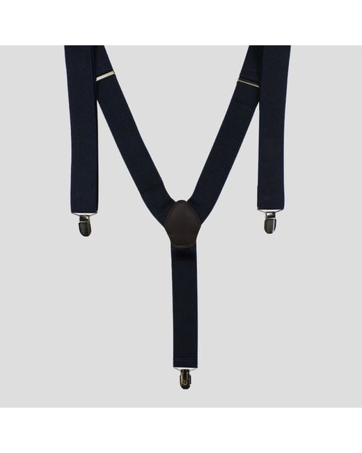 Twisted Tailor Blue Whyte Braces for men