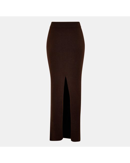 Jack Wills Brown Knitted Jumper Dress