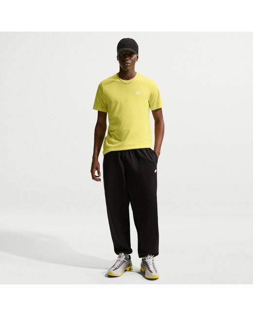 Nike Yellow Air Woven Tracksuit Shorts for men