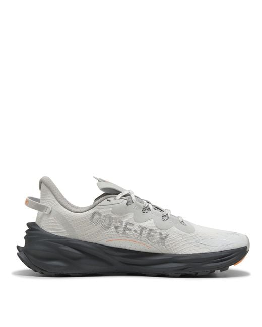 PUMA White Fast Trac Nitro Off-Road Trail Running Shoes for men