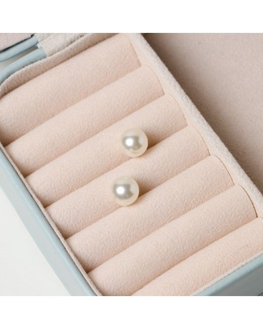 Jon Richard White Cream Small Pearl Earrings