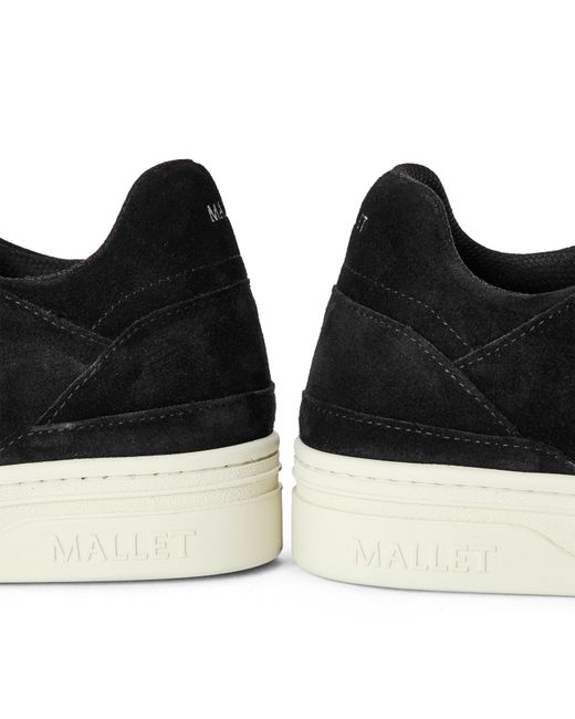 Mallet Black Low-Top Trainers for men