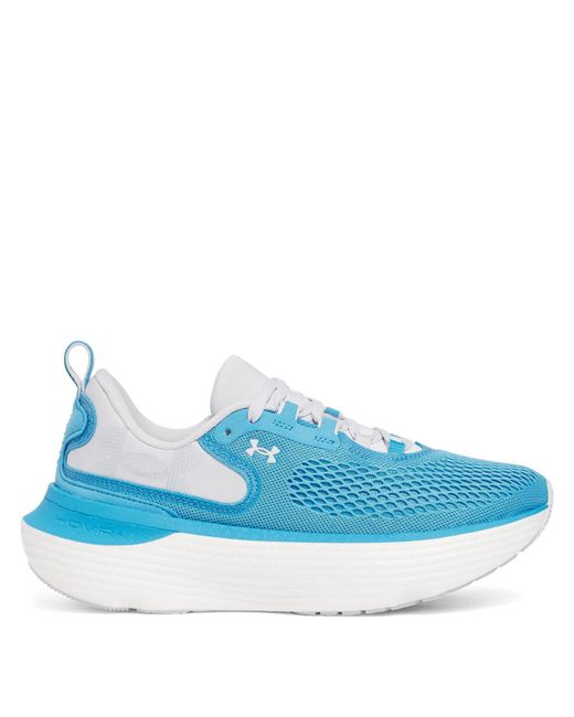 Under Armour Blue Infinite Elite 2 Running Shoes Downpour Fire Gravel