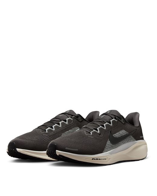 Nike Black Pegasus 41 Road Running Shoes for men