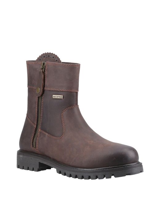 Cotswold Brown Chedworth Ankle Boot