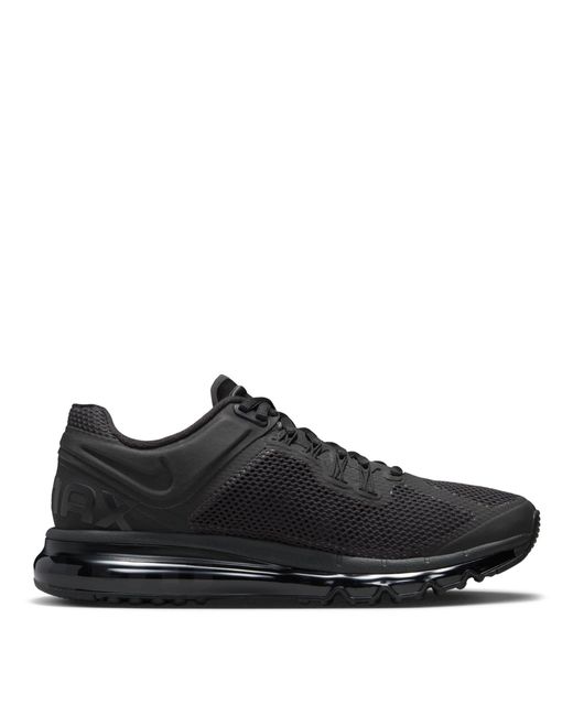 Nike Black Air Max 2013 Shoes for men
