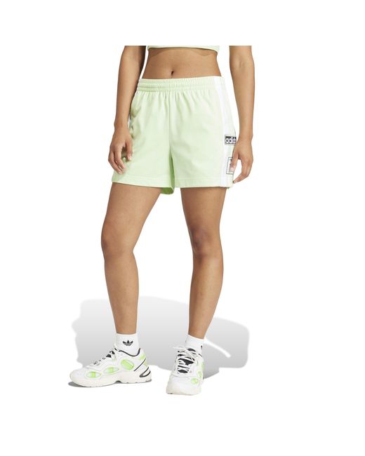 Adidas Originals Green Adibreak Woven Tracksuit Shorts