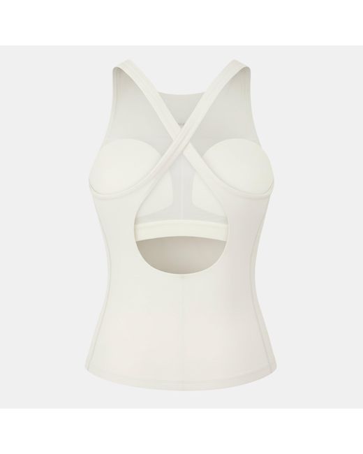 Usa Pro White Training Xback Tank