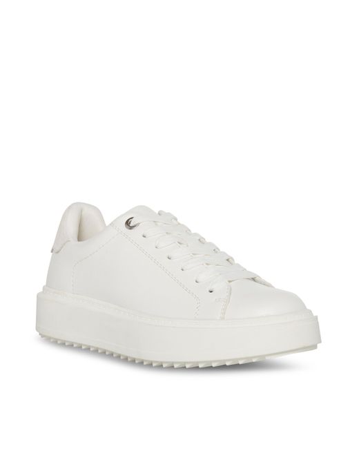 Steve Madden White Catcher2.0 Low-Top Trainers