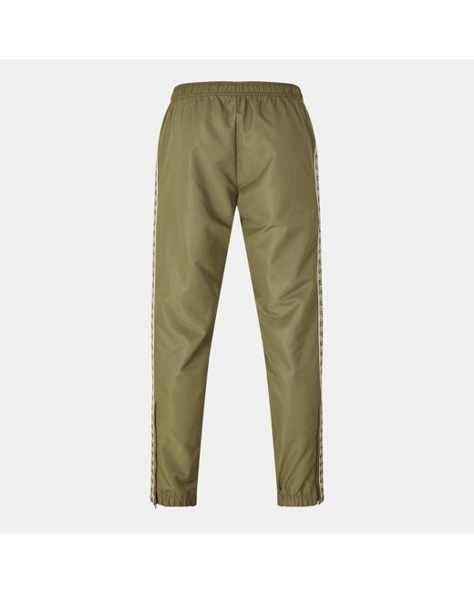 Lacoste Green Tapered Closed Cuff Fleece Joggers for men