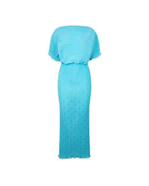 Never Fully Dressed Blue Long Maxi Dress