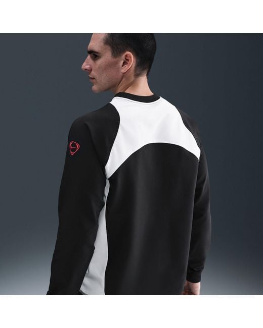 Nike Blue Psg T90 Crew Sweater 2025 2026 for men
