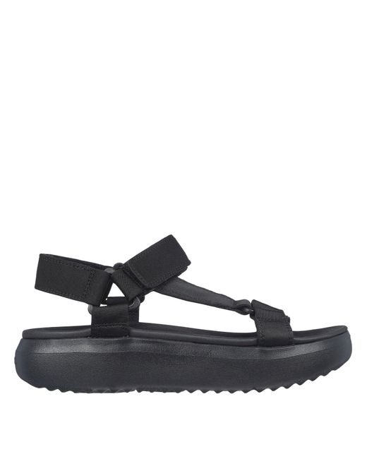 Skechers Blue Pop Ups 3.0 Flat Sandals