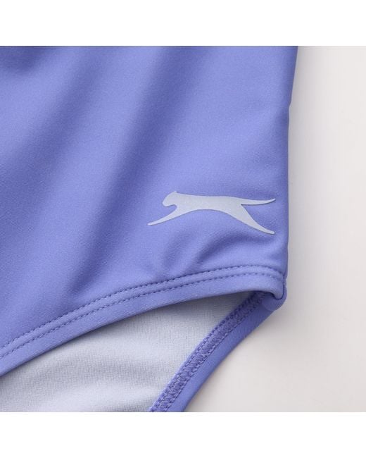 Slazenger 1881 Blue Square Neck Suit