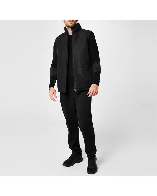 Slazenger 1881 Black Padded Gilet for men