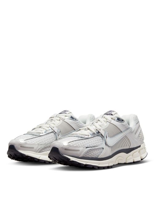 Nike Gray Zoom Vomero 5 Trainers