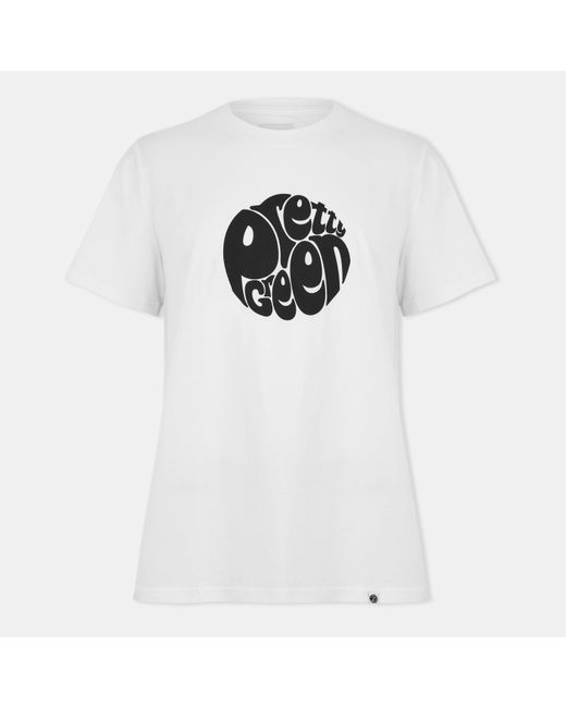 Pretty Green White Gillespie Tee for men