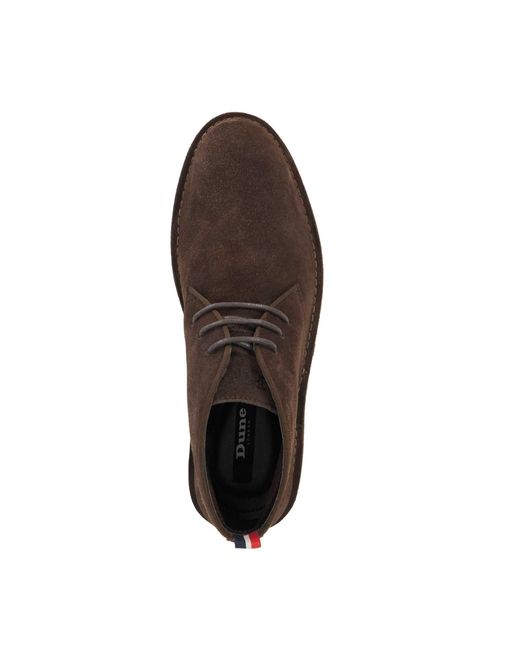 Dune Brown Creed Casual Chukka Boots Size 7 for men