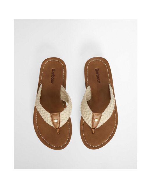 Barbour Natural Kelburn Sandals