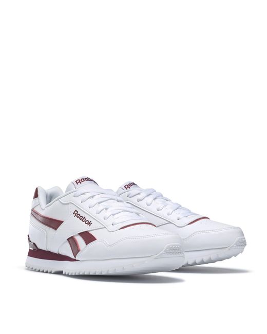 Reebok White Glide Ripple Clip Trainers for men