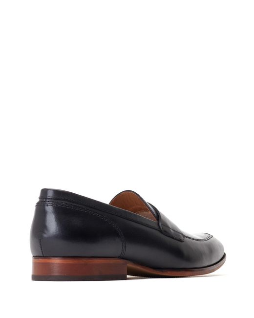 Base London Blue Bruno Penny Loafer for men