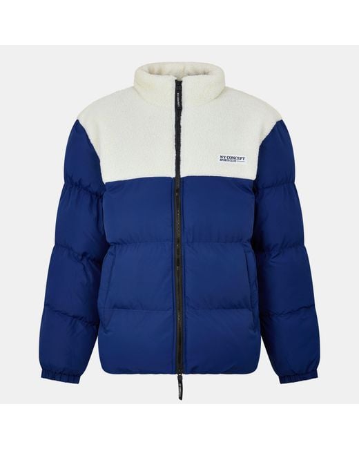 NY Concept Blue Adults Aspen Puffer Jacket