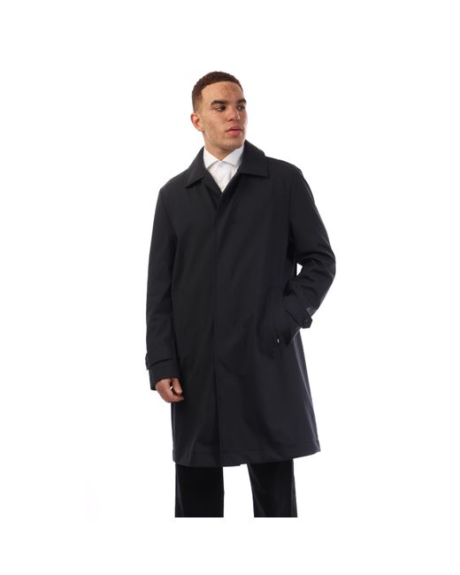 Boss Blue P Cam Overcoat for men