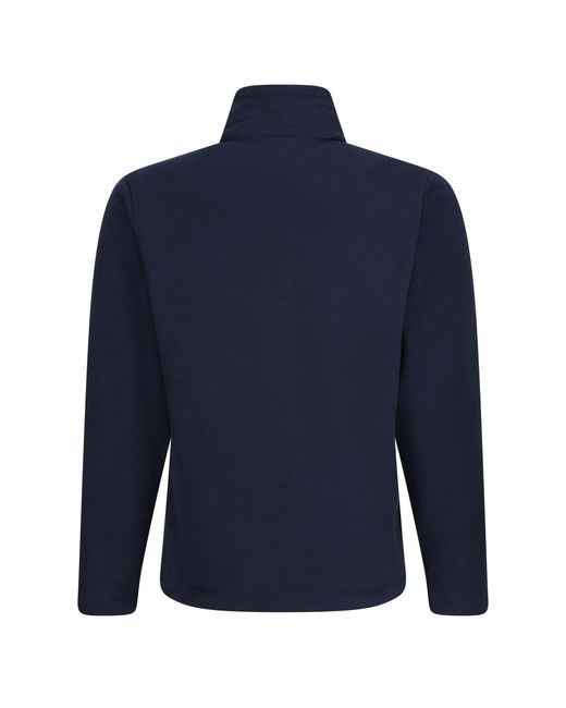 Regatta Blue Micro Full-Zip Fleece for men