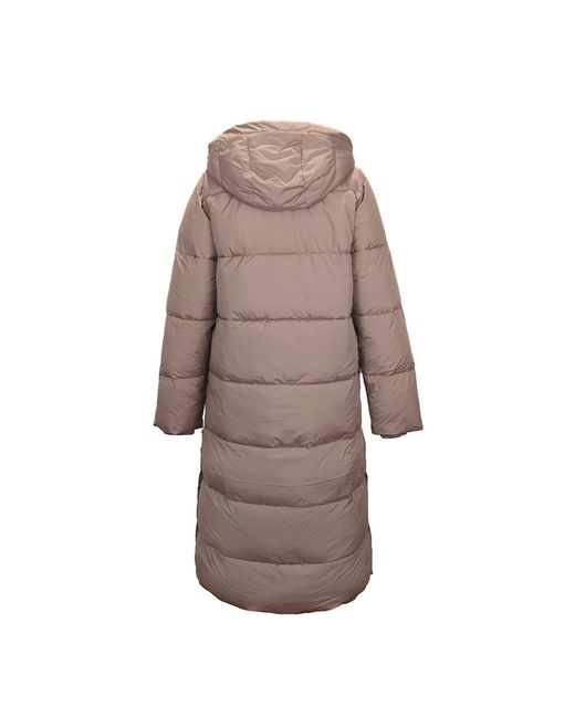 Jack Wills Brown Water Resistant Wind Resistant Detachable Hood Short Puffer Jacket