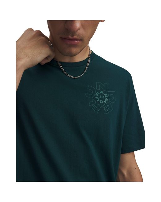 Under Armour Green T-Shirt for men
