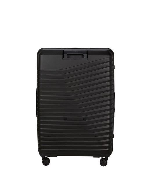 Samsonite Black Intuo Spinner 81X54X33/36Cm Exp Extra Large Hard Suitcase