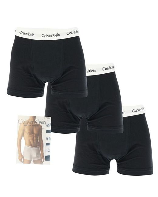 Calvin Klein Black Boxer Shorts 3 Pack for men