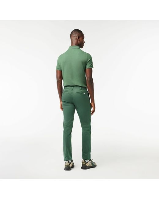 Lacoste Green Trousers for men