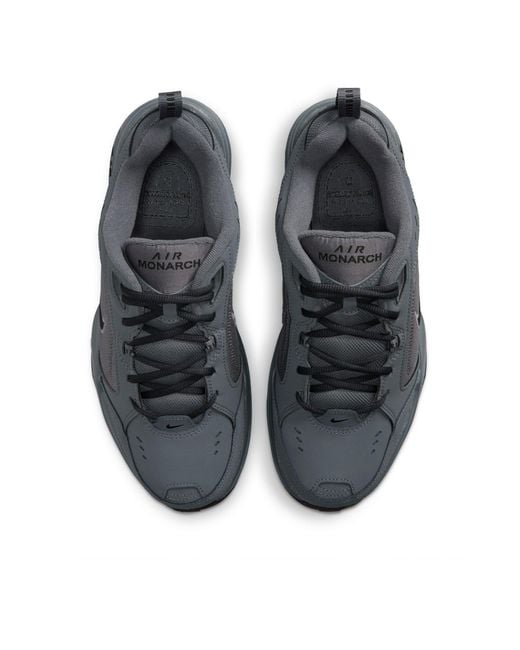 Nike Gray Air Monarch Iv Training Shoes for men