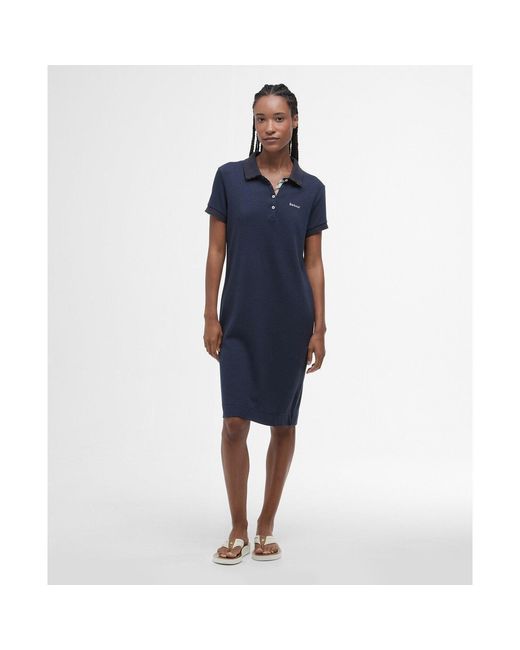 Barbour Blue Polo Dress