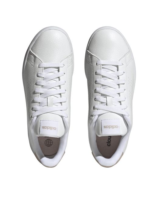 Adidas White Low-Top Trainers