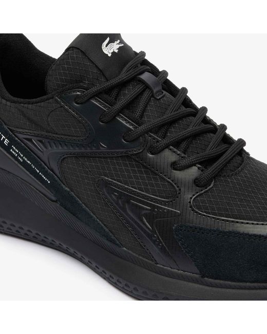 Lacoste Black L003 Evo Sneakers for men
