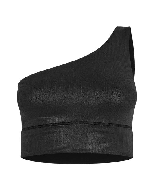 lululemon athletica Black Align Asymmetrical Ribbed Sports Bra
