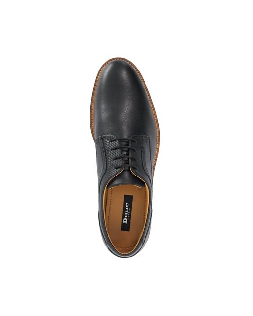 Dune Black Derby Shoes for men